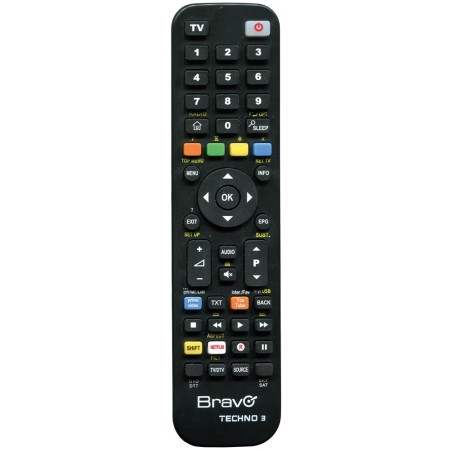 Telecomando IR universale BRAVO Techno3 fino a 3 telecomandi  (TV/VCR/DVD PLAYER/DTT/SKY)