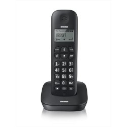 Telefono Cordless BRONDI GALA - ECO DECT - DECT GAP - SVEGLIA nero