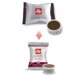 Capsule Illy IES tostato intenso BOLD ROAST cartone 100 capsule