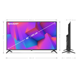 TV LED SHARP 40FH2E 40" Android TV Full HD