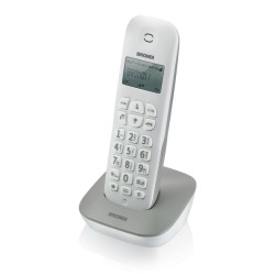 Telefono Cordless BRONDI GALA - ECO DECT - DECT GAP - SVEGLIA bianco